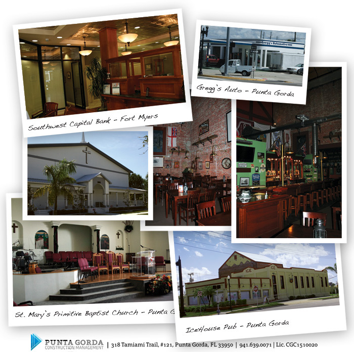 Punta Gorda Construction Historical and Church Samples