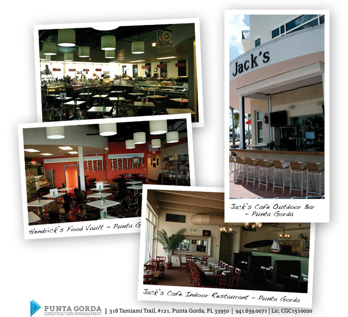 Punta Gorda Construction Management Restaurants